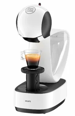 Кофеварка Krups капсульная Infinissima 1.2л, капсулы NESCAFE Dolce Gusto, белый фото