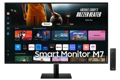 Монітор Samsung 32"S32DM702 HDMI, USB, Bluetooth, VA, 3840x2160, 4ms фото