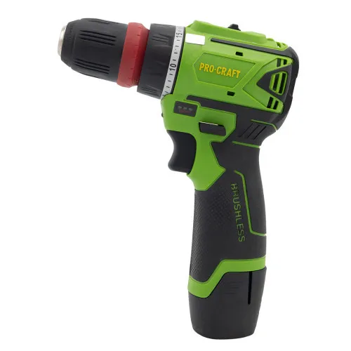 Бесщёточный аккумуляторный шуруповерт Procraft PA12BL DFR цена в Украине
