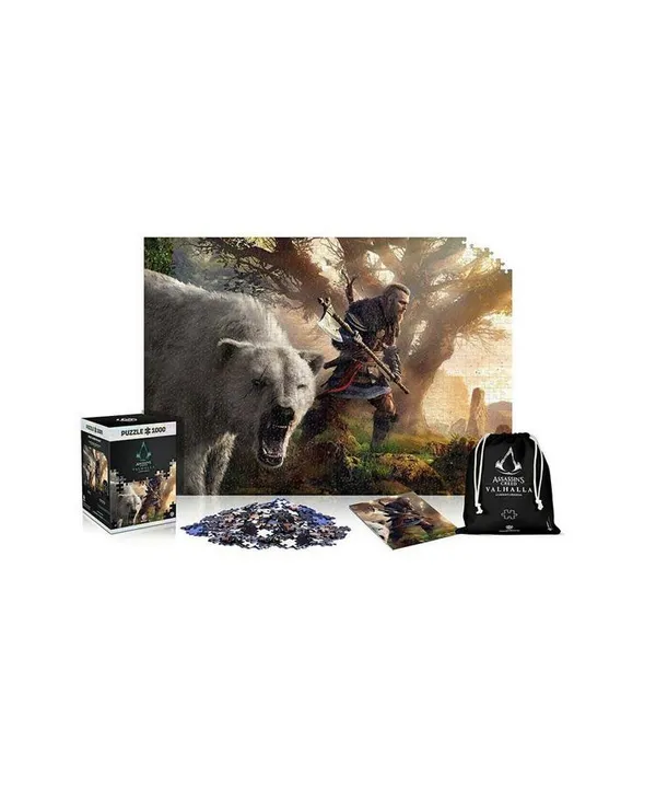 Пазл GoodLoot Assassins Creed Valhalla: Eivor & Polar Bear 1000 эл.