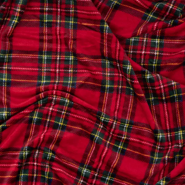Плед ARDESTO Christmas Flannel 160х200см, 100% полиэстер, клетка, красный заказать