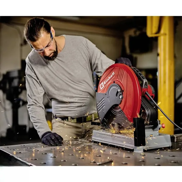 Замовити Пила монтажна по металу Einhell TC-MC 355/1 2200Вт диск 355мм 3900об·хв 13.9кг нахил до 45° з доставкою