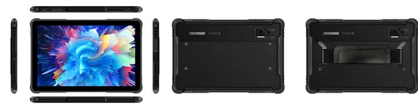 Планшет Doogee R08 10.1" 6ГБ, 256ГБ, LTE, 7680мА•ч, Android, черный