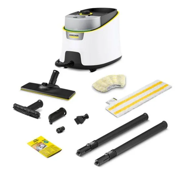 Пароочисник Karcher SC 4 Deluxe, 2200Вт, 1300мл, 4Бар, білий