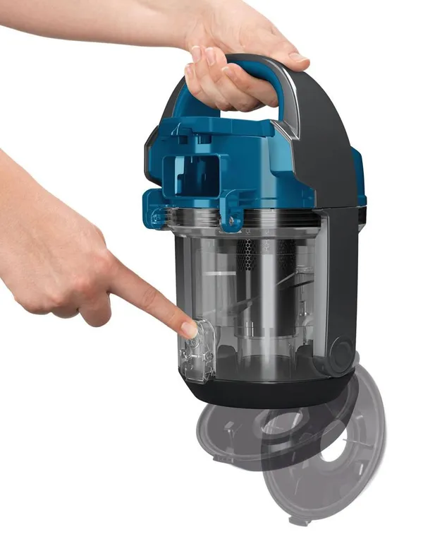 Пылесос Bosch контейнерный, 700Вт, конт пыль -1.5л, НЕРА12, синий цена в Украине