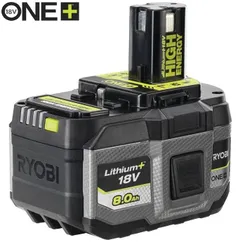 Аккумулятор Ryobi ONE+ RB1880T High Energy Lithium+ 18В 8А·ч 1.3кг фото