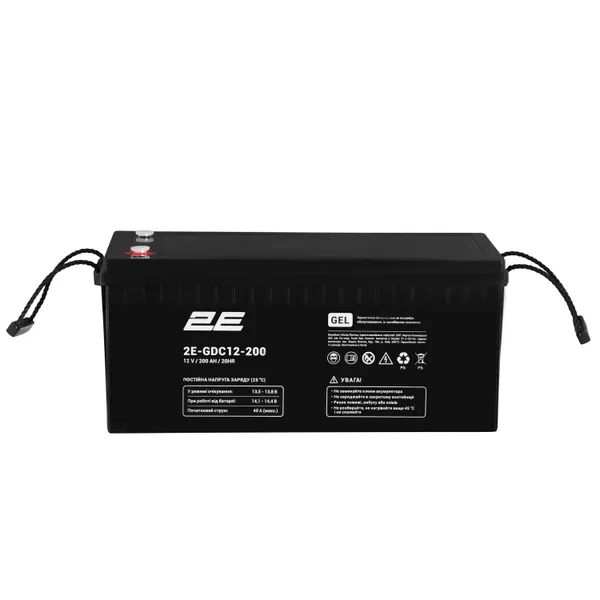 Акумуляторна батарея 2E GDC, 12В, 200А•год, GEL ціна в Україні