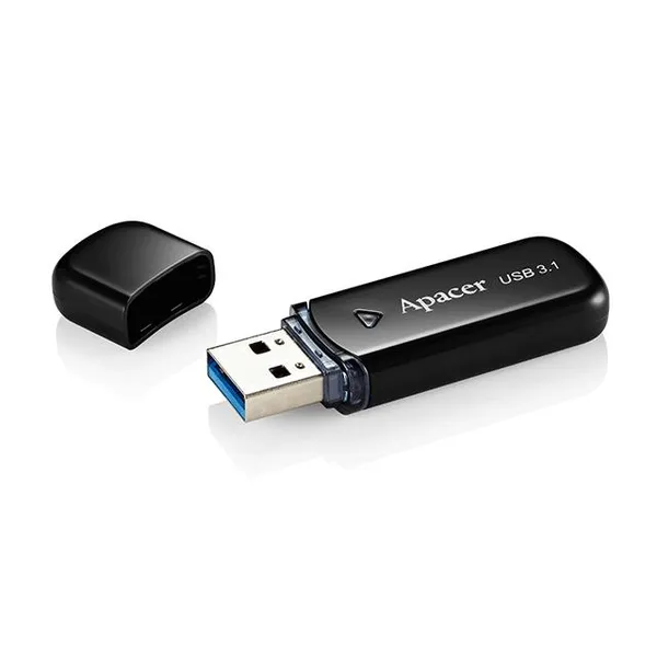 Накопичувач Apacer  32GB USB 3.2 Type-A AH355 Чорний