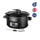 Медленноварка Russell Hobbs SouseVide, 350Вт, чаша-6.5л, электронное управл., 2 щупа, вакуум, нерж. сталь, черный