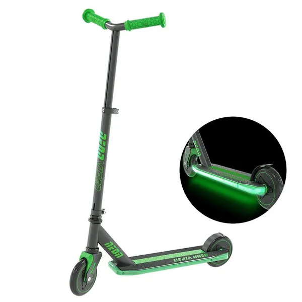 Самокат Neon Viper зелений