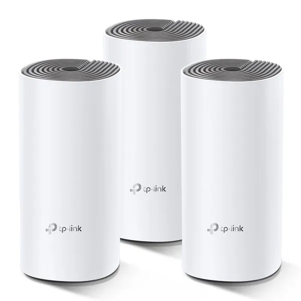 Система WiFi-Mesh TP-LINK Deco E4 AC1200, 2xFE LAN/WAN, 3мод