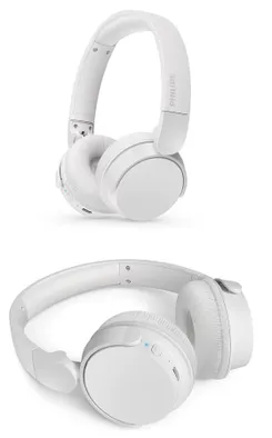 Наушники On-ear Philips TAH4209 BT 5.3, Wireless, Mic, Белый фото