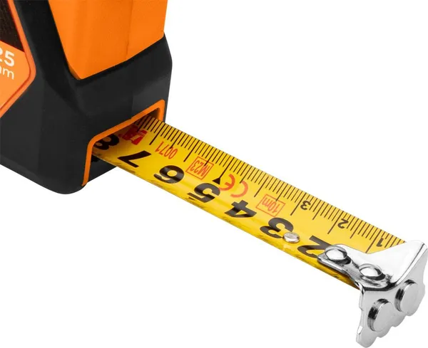 Рулетка Neo Tools, 5мx25мм, с фиксатором сматывания, магнит заказать