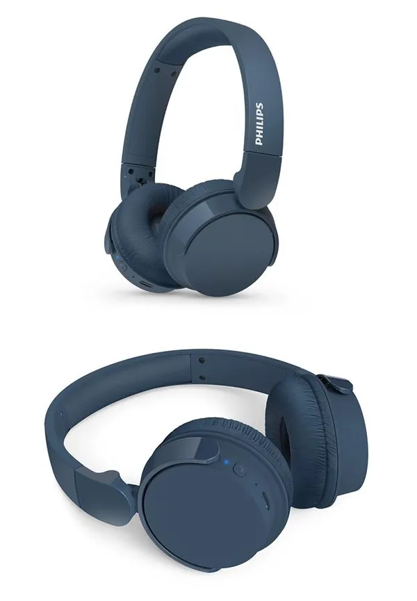 Навушники On-ear Philips TAH4209 BT 5.3, Wireless, Mic, Синій