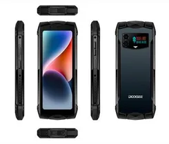 Смартфон Doogee S mini 4.5" 8/256ГБ, 2SIM, 3000мА•год, чорний фото