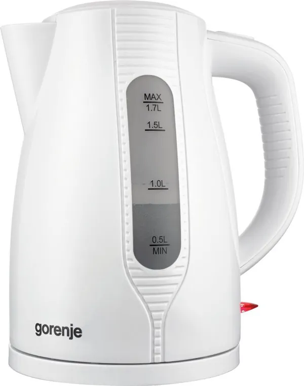 Электрочайник Gorenje 1,7л, пластик, белый