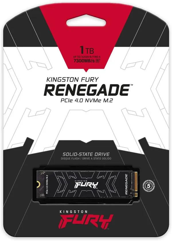 Накопичувач SSD Kingston M.2 1TB PCIe 4.0 Fury Renegade