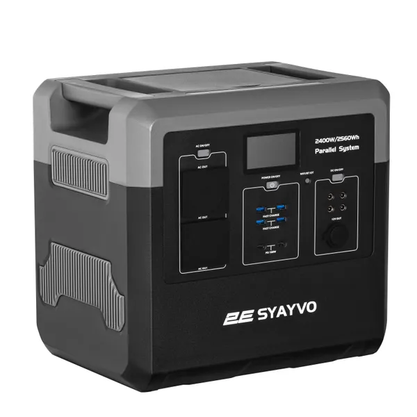 Портативная электростанция 2E Syayvo 2400 Вт, 2560 Вт/час, WiFi/BT фото №25
