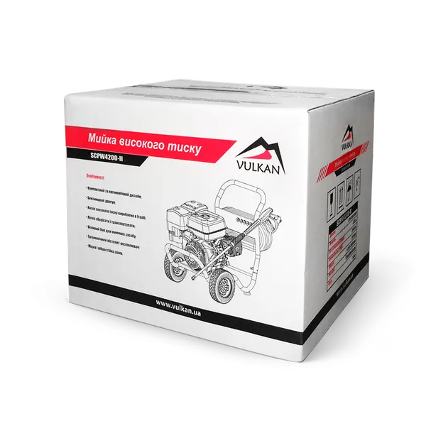Мийка в/т SCPW4200-II, 255bar 870л/год бенз. двигун, колеса цена в Украине