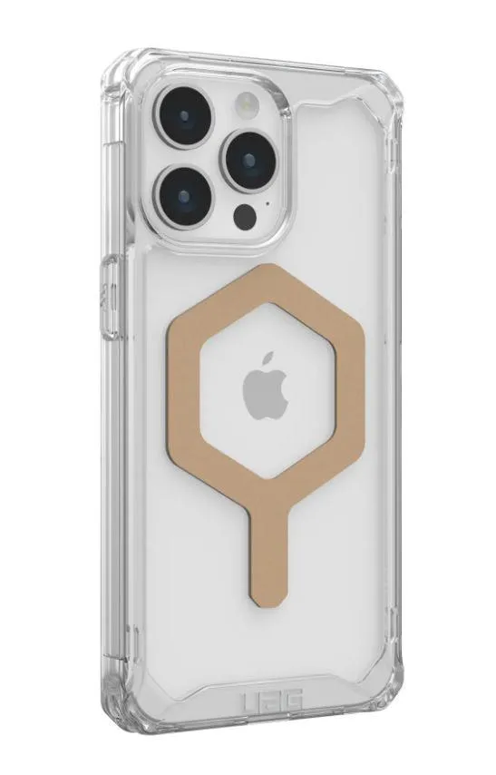 Чохол UAG для iPhone 15 Pro Max, Plyo Magsafe, Ice/Rose Gold