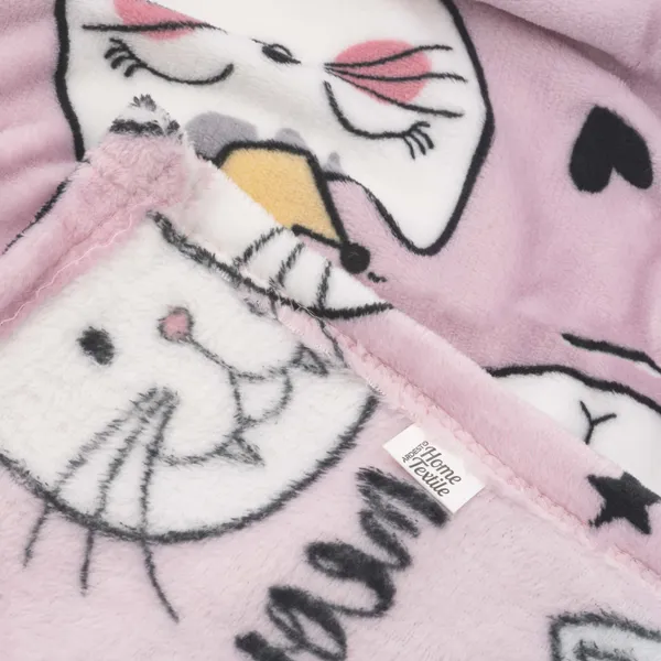 Плед ARDESTO Flannel 160х200см, 100% полиэстер, котики заказать