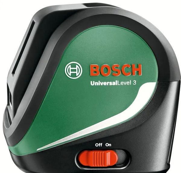 Нiвелiр лазерний Bosch UniversalLevel 3, до 10м, , ±0.5мм/м ціна в Україні