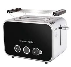 Russell Hobbs toaster Distinctions 2-Slice 1670Вт, подогрев, разморозка, пластик, черный фото