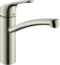 Смеситель для кухни Hansgrohe Focus, дл.излива - 220мм, поворотный, 1 рычаг, KM160, сталь фото