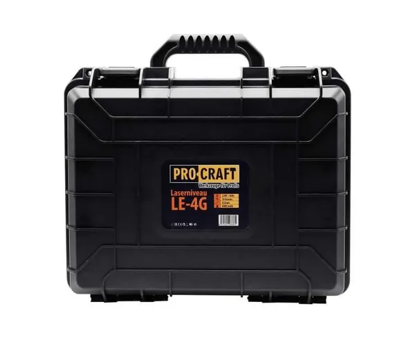 Лазерний рівень 5 променів Procraft LE-4G зелений діод з доставкою