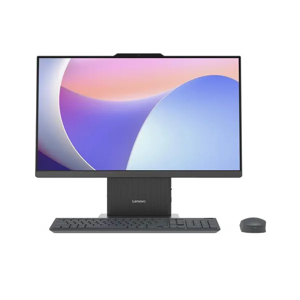 ПК Моноблок Lenovo IdeaCentre AIO 27ARR9 27" FHD IPS AG, AMD R5-7535HS, 16GB, F512GB, UMA, кл+м, без ОС, серый