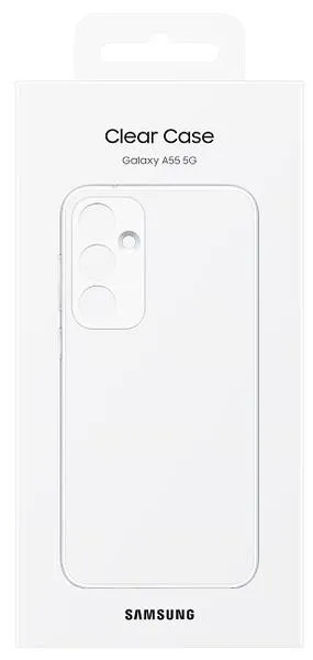 Чохол Samsung для Galaxy A55 (A556), Clear Case, прозорий