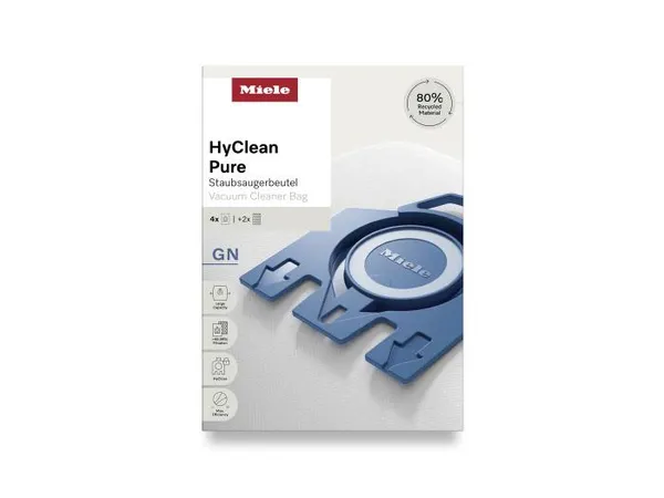 Мешки для пилесосов Miele GN HyClean Pure 4.5л, 4шт