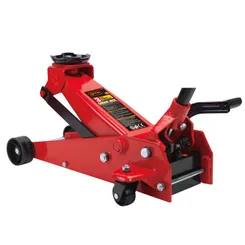 Домкрат підкатний 3,5т (145-500мм) педаль підіймання фото