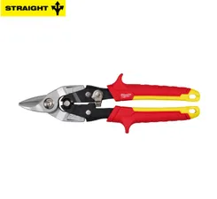 Ножиці по металу скорочені MILWAUKEE (прямий різ) фото