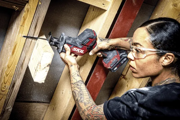 Купить Пила сабельная аккумуляторная SKIL 3475 CA Compact 20В 1х5А·час пропил 200мм ход 25.4мм 1.8кг