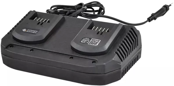 Газонокосарка акумуляторна Konner&Sohnen KS 43LM-40V 40В(20+20) акб 2?4А·год 43см 50л 25-75мм 15.5кг з доставкою