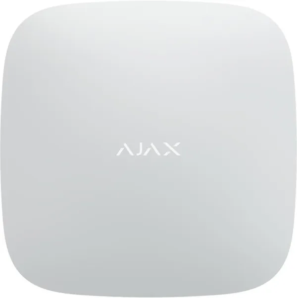 Інтелектуальна централь Ajax Hub 2, gsm, ethernet, jeweller, бездротова, білий