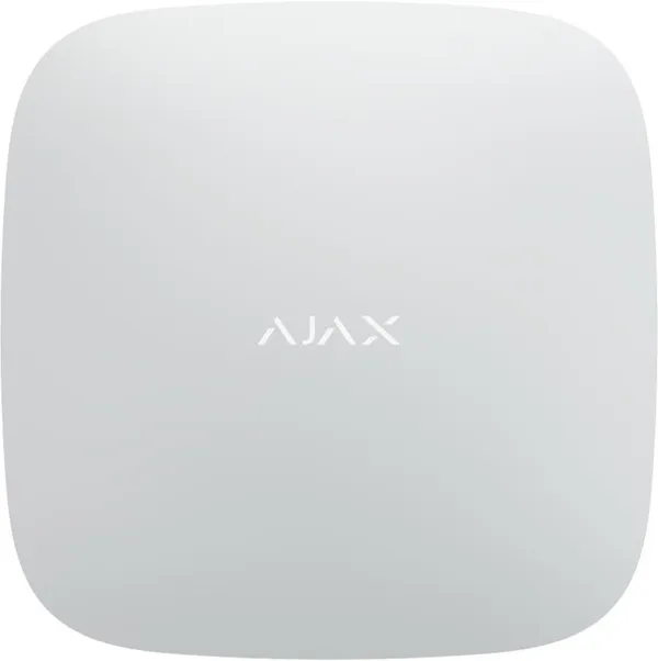 Інтелектуальна централь Ajax Hub, gsm, ethernet, jeweller, бездротова, білий