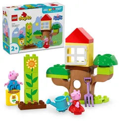 Конструктор LEGO DUPLO Peppa Pig Сад і будиночок на дереві Пеппи фото