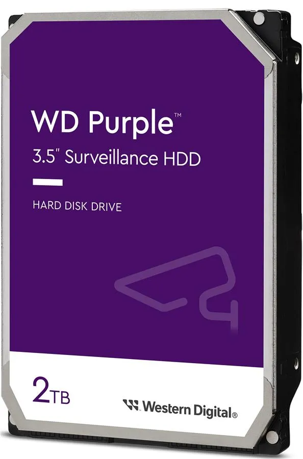 Жорсткий диск WD  2TB 3.5" 256MB SATA Purple Surveillance