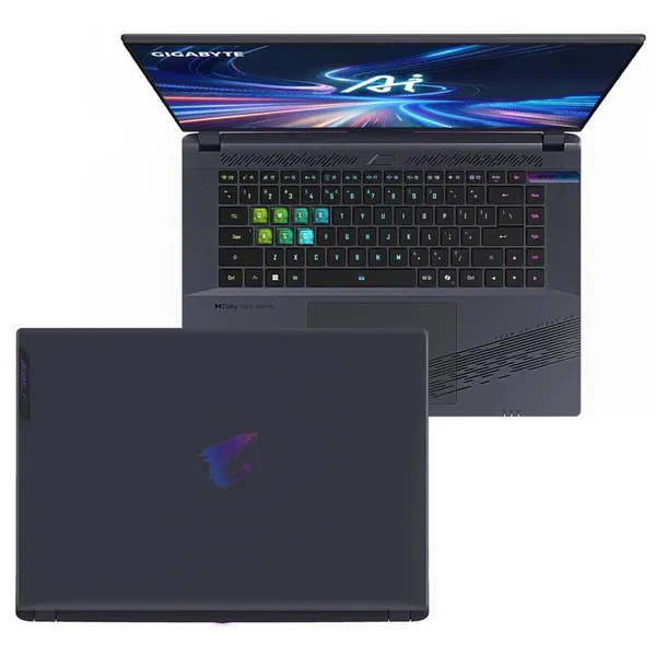 Ноутбук AORUS G6X 16.0 QHD 165Hz, Intel i7-13650HX, 16GB, F1TB, NVD4060-8, DOS, черный