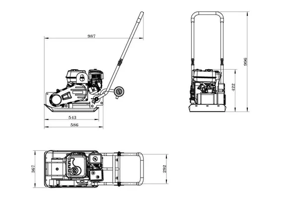 Виброплита Zipper ZI-RPE60E отзывы