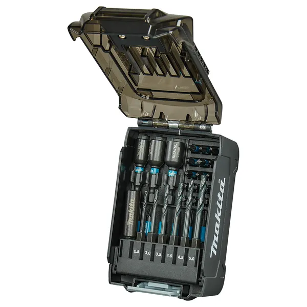Набір біт та свердл 31 шт. Makita Impact Black у формі батареї XGT купити в Україні
