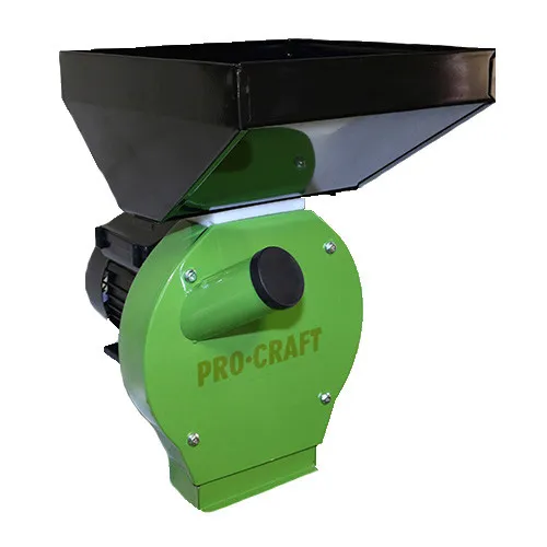 Кормоизмельчитель зернодробилка 2.5 кВт, 240 кг/ч Procraft PCM-3000 крупорушка, измельчитель зерна купить в Украине