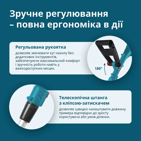 Тример садовий акумуляторний Konner&Sohnen KS GT-20V 20В літій-іонна 8500об/хв 1.95кг без АКБ за ЗП в наявності