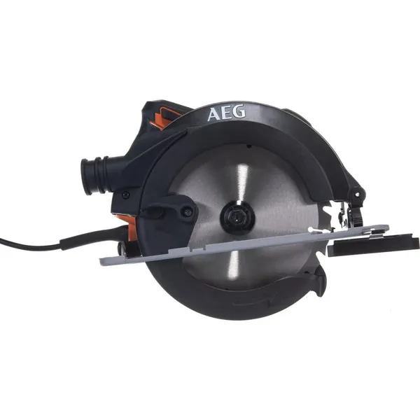 Купить Пила циркулярная KS12-1 AEG, 1200 Вт, 6100об/мин, Ø165/20мм, 41мм/45°, 54мм/90°, 3,3кг со скидкой
