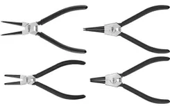 Щипці для стопорних кілець Neo Tools, набір 4 шт., CrV, 2х170мм та 2х180мм фото