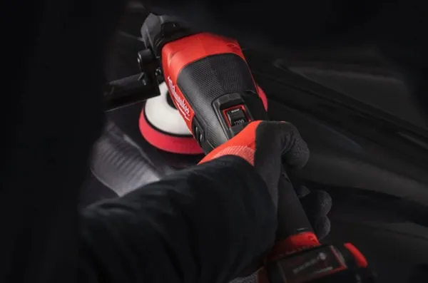 Машина полірувальна кутова акумуляторна MILWAUKEE M18 FAP180-0, O диска 180мм (+ полірувальна платформа, пилезахисний екран, D-о в наличии