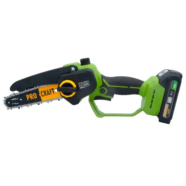 Купить Бесщеточная аккумуляторная мини пила цепная Procraft PKA45 (1 АКБ) со скидкой