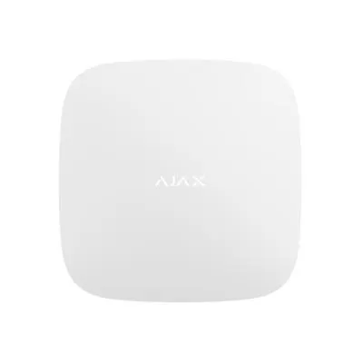 Інтелектуальна охоронна централь Ajax Hub 2, модуль 4G, ethernet, jeweller, бездротова, білий